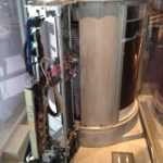 Image: IBM 350 RAMAC disk mechanism door Lawrence Livermore National Laboratory, CC BY-SA 3.0, via Wikimedia Commons.